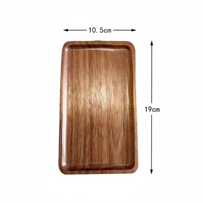 AurumWood Luxe Dienblad – Handgemaakt Houten Design voor een Stijlvolle Koffiemoment