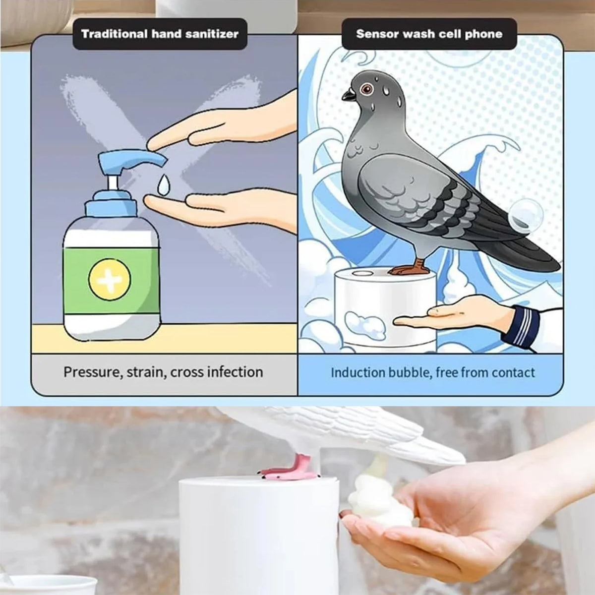 Coo-Coo Duif Zeepdispenser