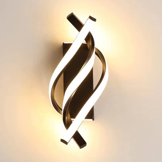 Moderne Wave LED Wandlamp