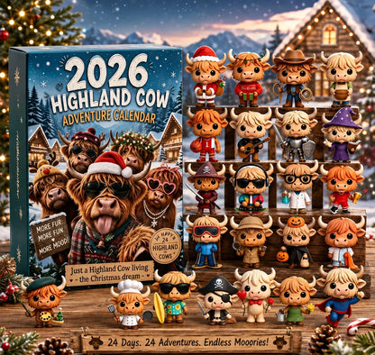 2026 Schotse Hooglander Adventskalender