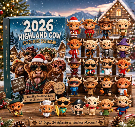 2026 Schotse Hooglander Adventskalender