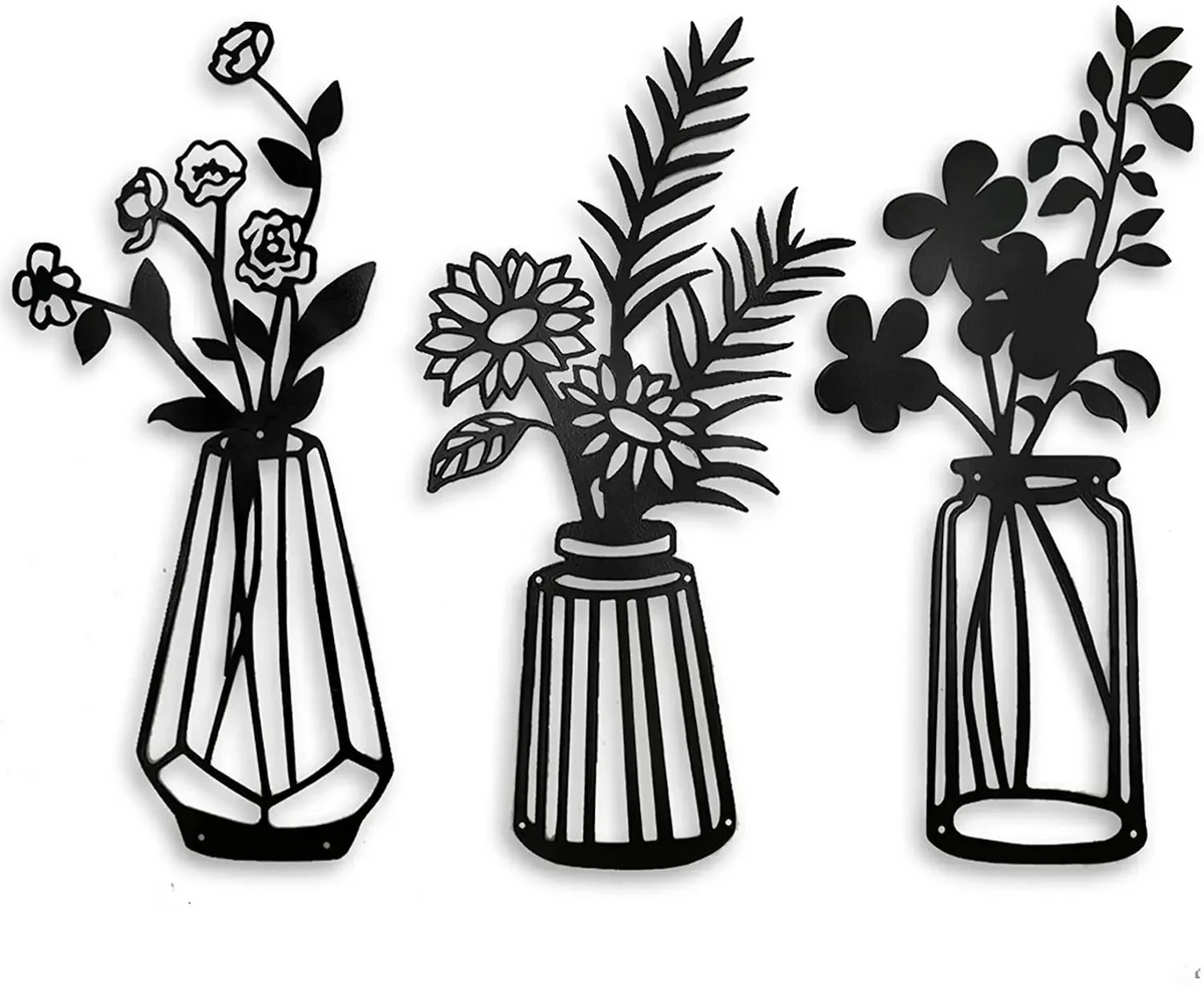 VerdantGrace Wanddecoratie Set