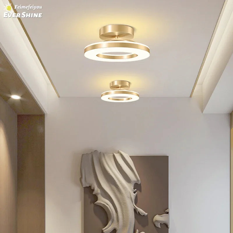 Moderne Ronde LED Plafondlamp - 3 Lichtkleuren Opbouwlamp