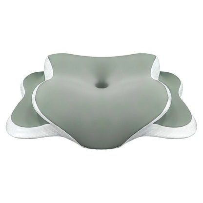 Geheugen Schuim Kussen Cervicaal Kussen Nekpijn Verlichting Contour Ergonomisch Orthopedisch Nekondersteuning voor Zij-, Rug-, Maagslapers Cadeau