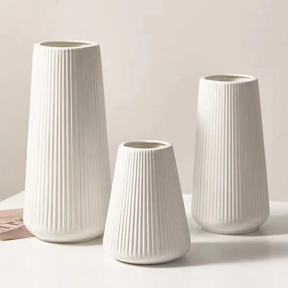 Nordic Origami Kunststof Bloemenvaas