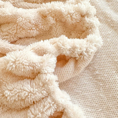 Warm Koraalfleece Winter Hoeslaken - Zacht Elastisch Hoeslaken