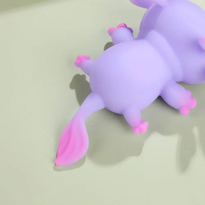 Kawaii Axolotl PU Slow Rebound Squishy - Anti-Stress Speelgoed