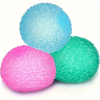 Knijpbare Multicolor IJsbal Squishy - CE Gecertificeerd Anti-Stress Fidget Toy