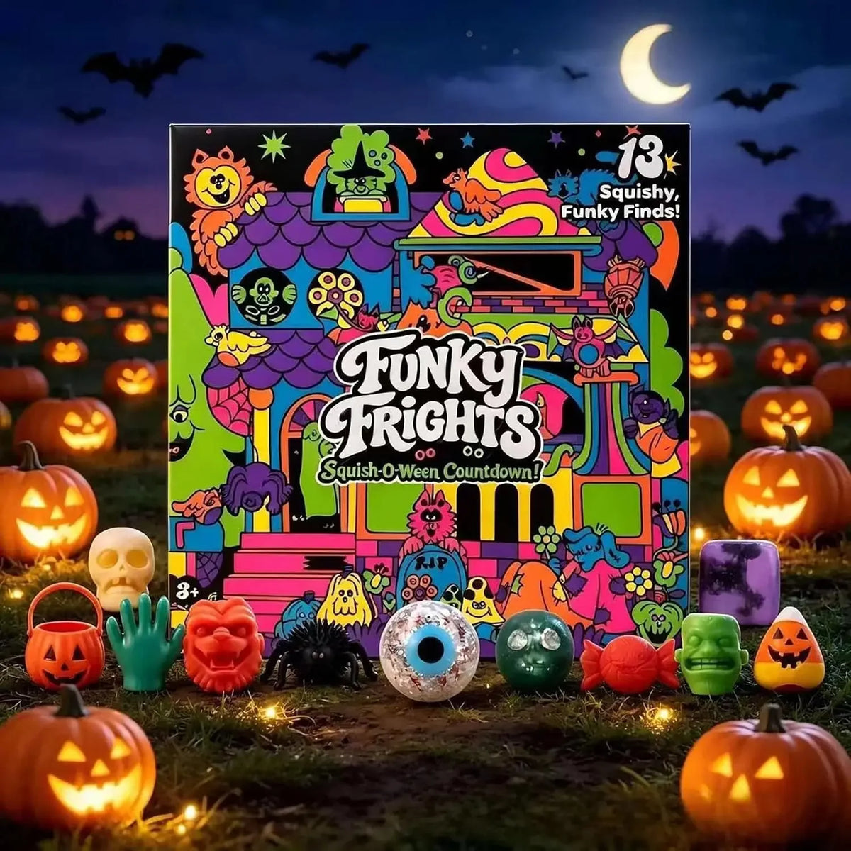 Funky Frights Squish-O-Ween Adventskalender