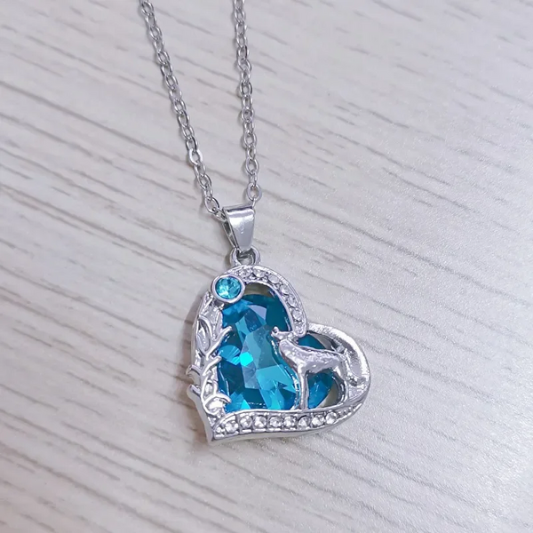 Wolf en Maan Ketting