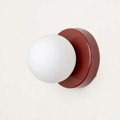Moderne Scandinavische Glazen Bol Wandlamp - G9 LED Lamp