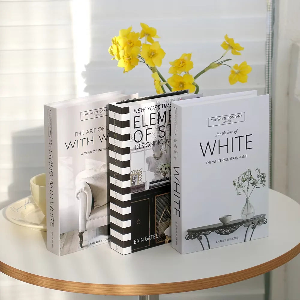 Luxe Geopende Faux Boek Opbergdoos - Salontafel Decoratie