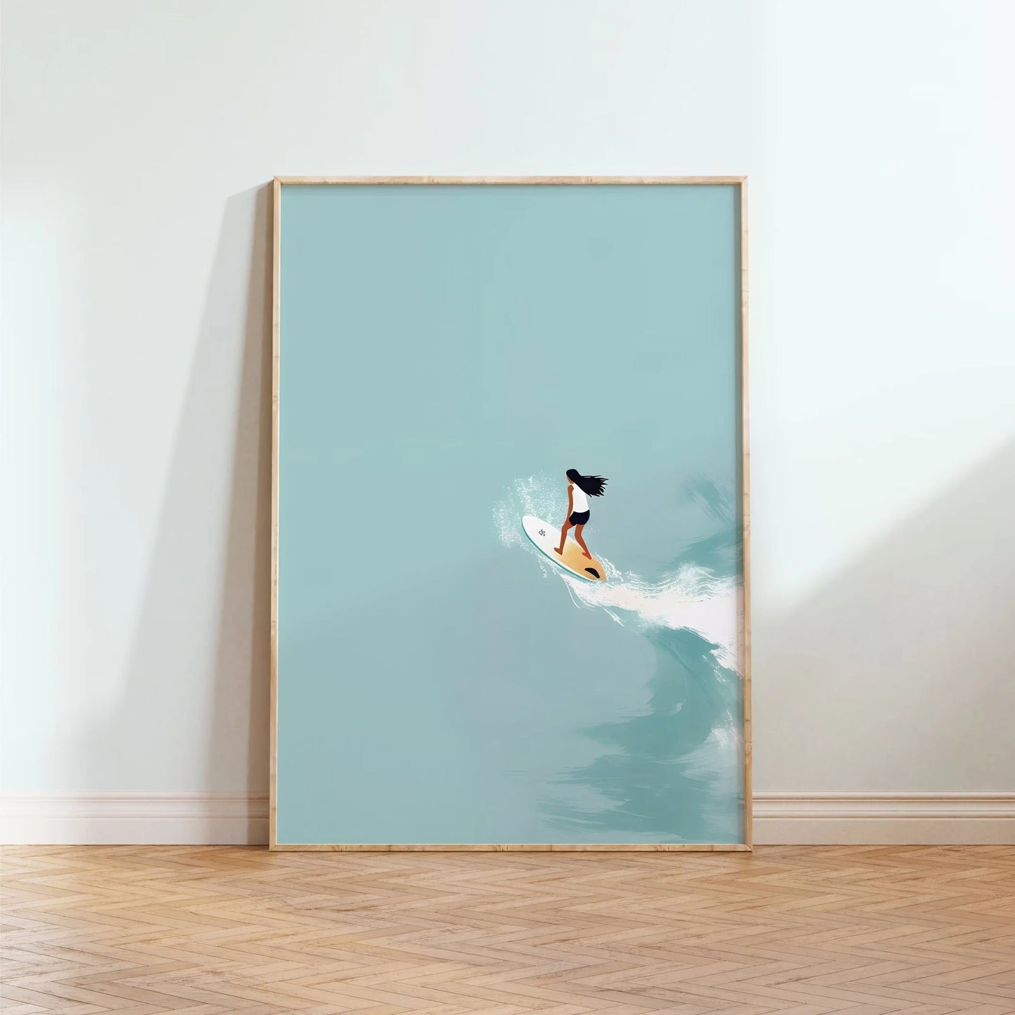 Strand & Zee Canvas Poster - Tropische Wanddecoratie Print