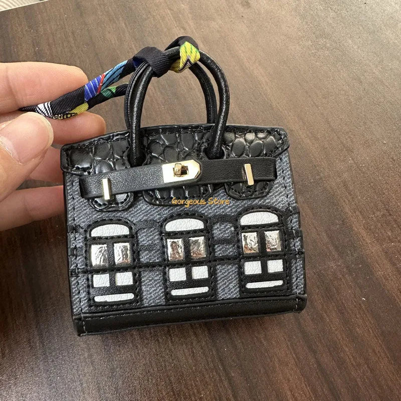 Birkin Geïnspireerde Mini Handtas - Platina Tas Charme