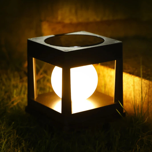 Solar Palpaallamp voor Buiten – Waterdichte Pijler- & Accentverlichting
