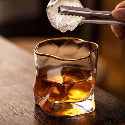 SipElegance – Luxe Textuur Whiskeyglazen voor Een verfijnde Whiskybeleving