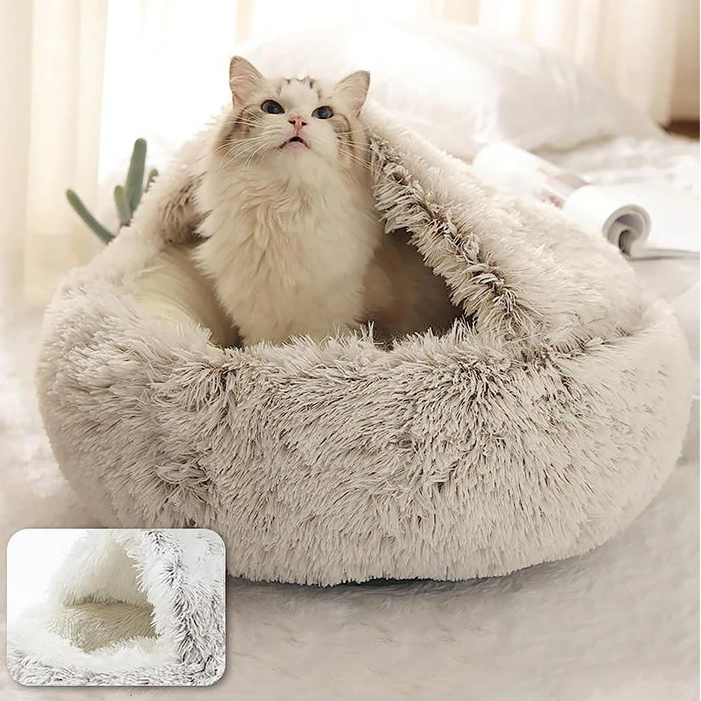 Cozy Cave Pet Bed