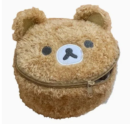 Kawaii Rilakkuma Pluche Beer Make-up Tas - Zacht Cosmetica Etui