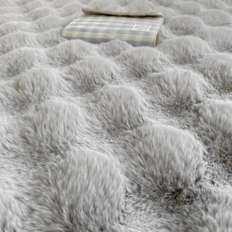 Dikke Pluche Fleece Winter Hoeslaken - Warm Elastisch Hoeslaken