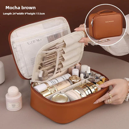 Grote Make-Up Reistas & Cosmeticatas - Luxe PU Leer