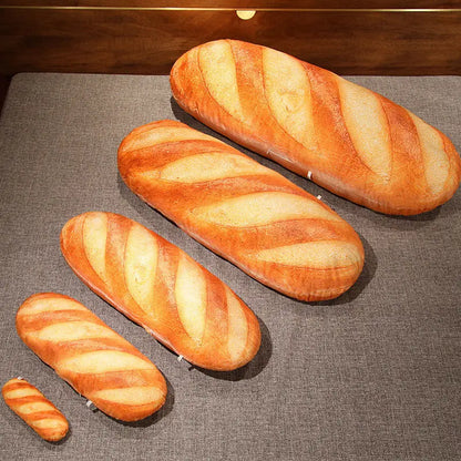 Realistisch Stokbrood Pluche Kussen - Baguette Knuffel Kussen