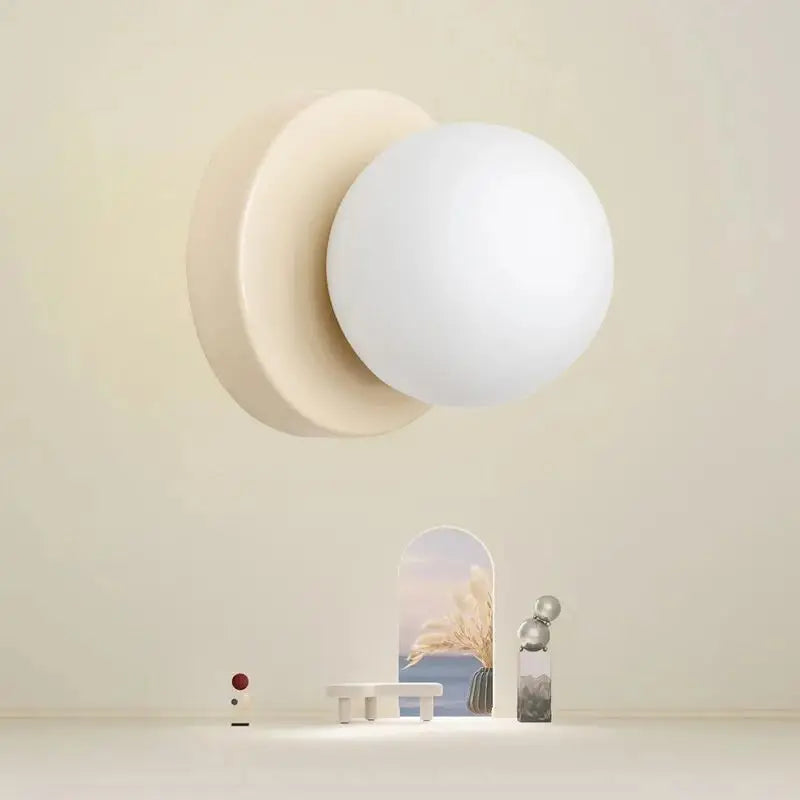 Moderne Scandinavische Glazen Bol Wandlamp - G9 LED Lamp