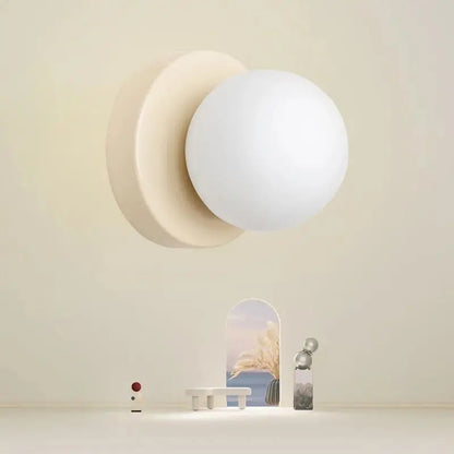 Moderne Scandinavische Glazen Bol Wandlamp - G9 LED Lamp