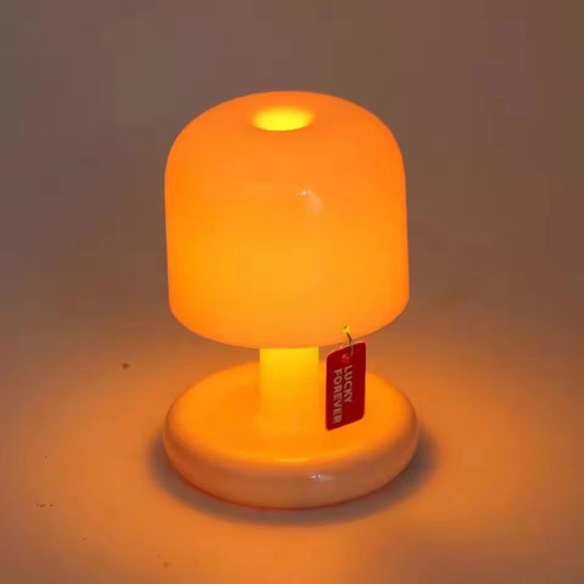 Mini Sunset Paddestoel LED Nachtlamp | USB Oplaadbare Tafellamp