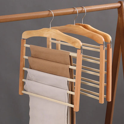 LuxeHanger – Elegant Multi-Bar Kledinghanger met Premium Afwerking
