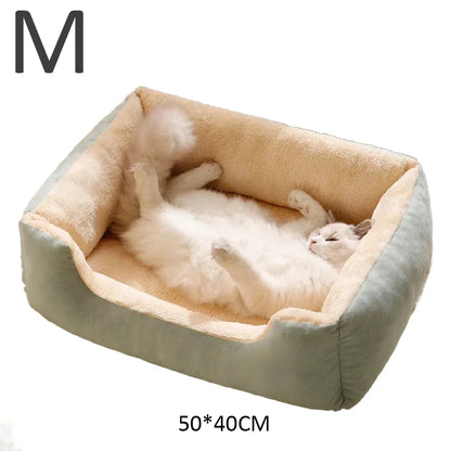 Zachte Pluche Kattenmand - Ademend Rechthoekig Kussen