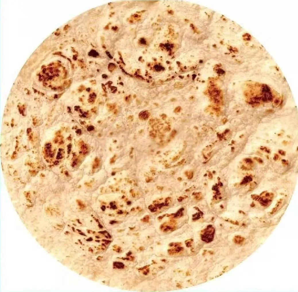 Realistische Burrito Tortilla Ronde Deken