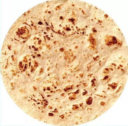 Realistische Burrito Tortilla Ronde Deken