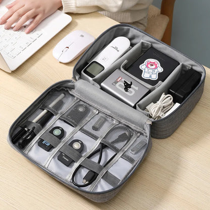 Waterdichte Kabel Organizer Tas - Draagbare Elektronica Reisetui
