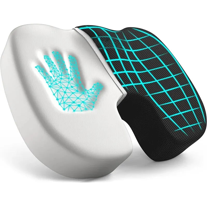 Ergonomisch Geheugenschuim Zitkussen - Orthopedisch Stoelkussen