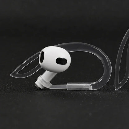 Transparante Siliconen Oorklemmen voor Airpods Verstelbare Antislip Sportaccessoires