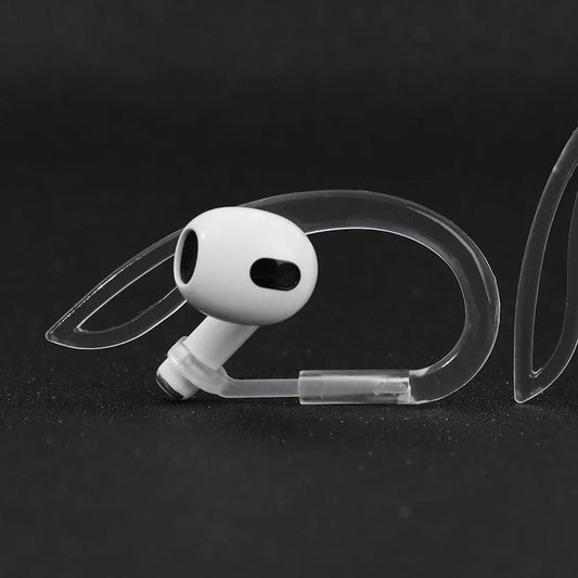 Transparante Siliconen Oorklemmen voor Airpods Verstelbare Antislip Sportaccessoires