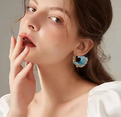Oorbellen Ocean Elegance