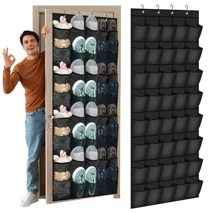 Schoenen-Organizer voor Over de Deur - Grote Gaasvakken