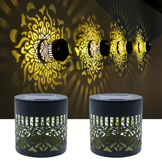 Luxe Solar Mandala Wandlamp