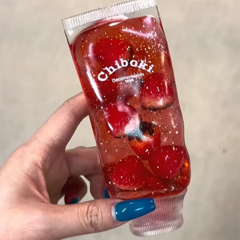 Fruit Gevulde Mouten Knijpspeelgoed - Slow Rebound Jelly Fidget