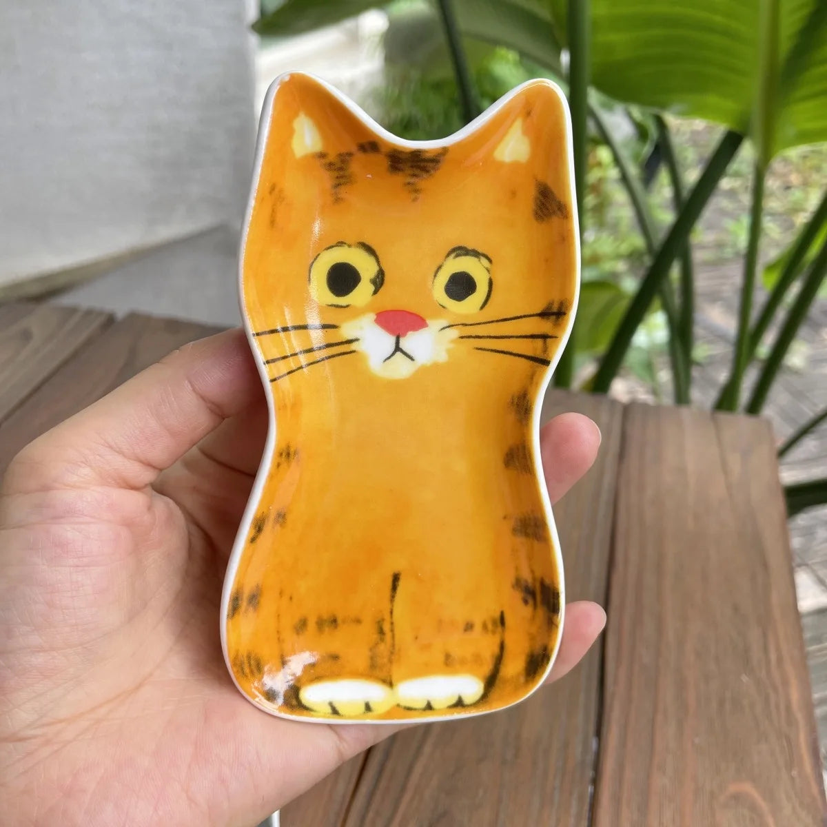 Japanse Kat Keramische Sausschaal - Schattig Dipschaaltje