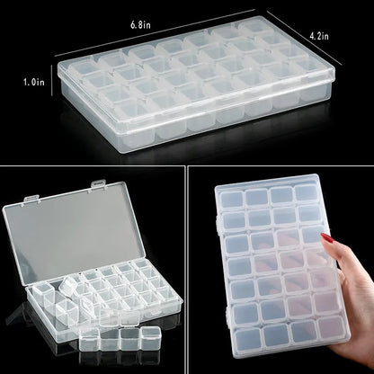 Transparante Plastic Sorteerdoos - Verstelbare Vakken Organizer