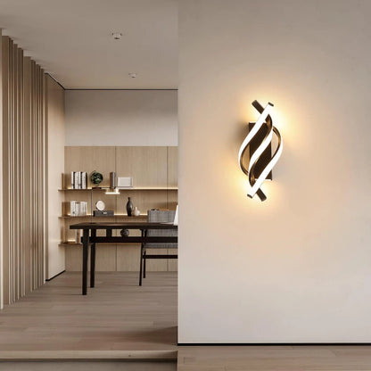 Moderne Wave LED Wandlamp