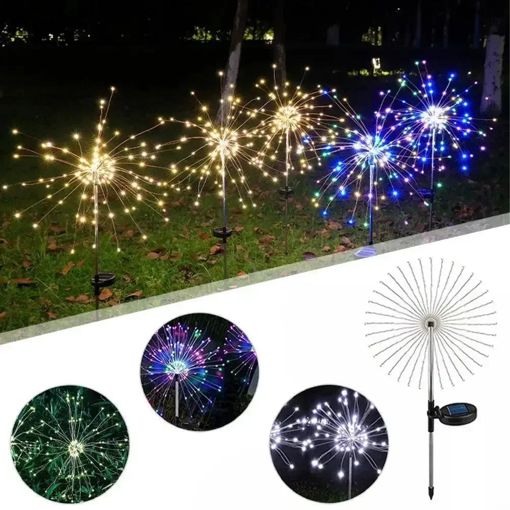 Solar Vuurwerk Tuinverlichting