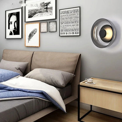 Scandinavische LED Glazen Wandlamp (PL230) – Minimalistische Accentverlichting voor Binnen