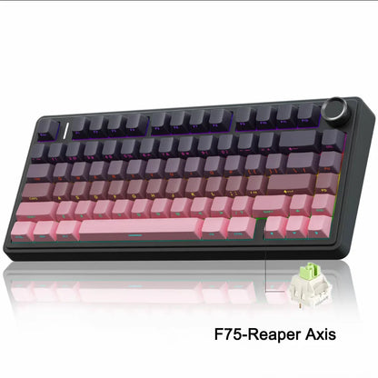 AULA F75 75% Draadloos Mechanisch Toetsenbord - Gasket Mount Hot-Swap