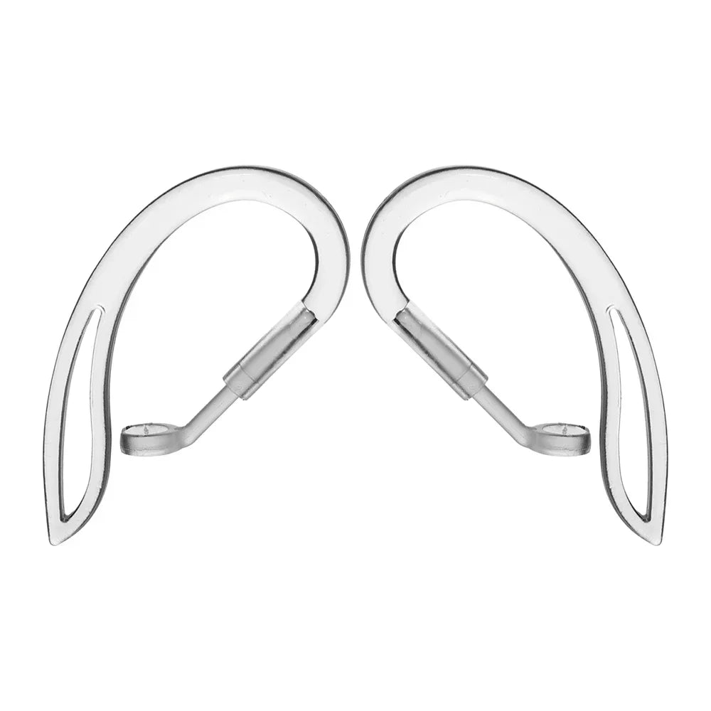 Transparante Siliconen Oorhaakjes voor Airpods Verstelbare Antislip Sportaccessoires