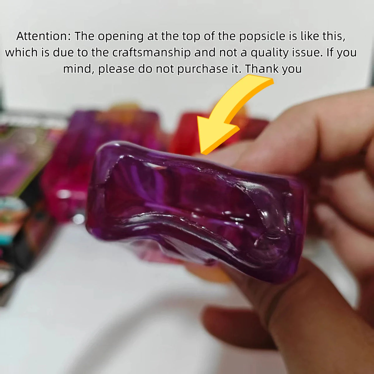 Popsicle Blind Box Sensory Anti-Stress Speelgoed