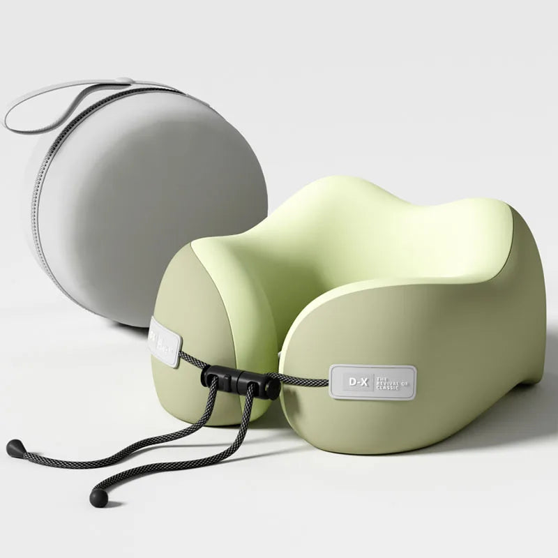 U-Vorm Traagschuim Reiskussen - Ergonomisch Neksteun Kussen