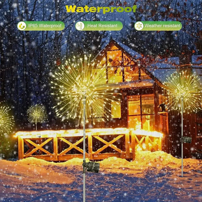Solar Vuurwerk Tuinverlichting